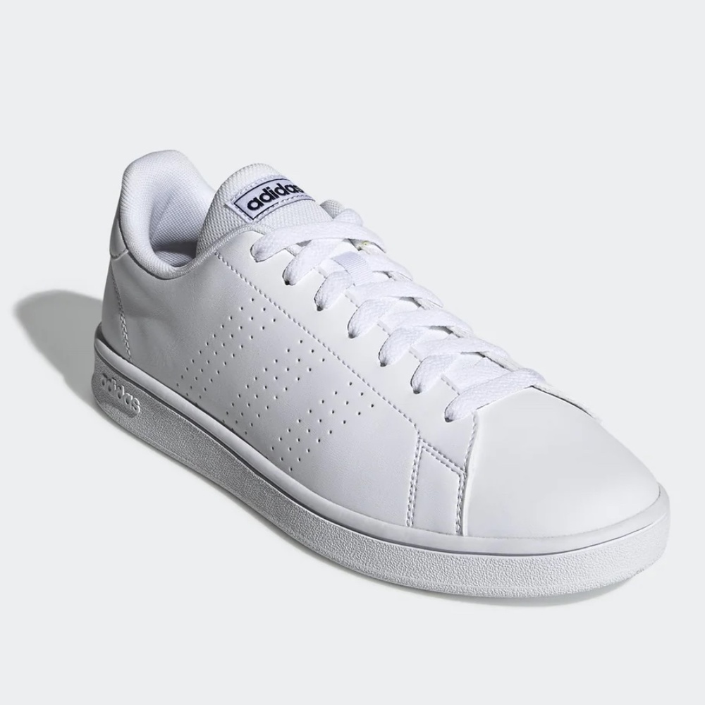 ADIDAS ADVANTAGE SNEAKER Men's Size 8 White *EXCELLENT CONDITION*